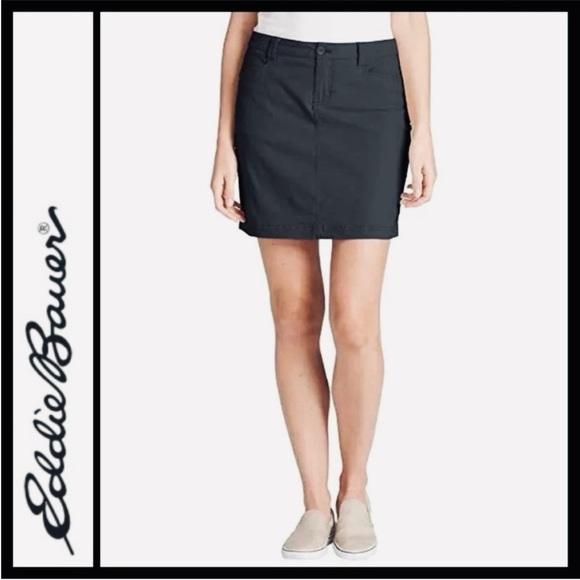 Eddie Bauer Women's Adventurer 2.0 black skorts size 12 - Picture 1 of 11